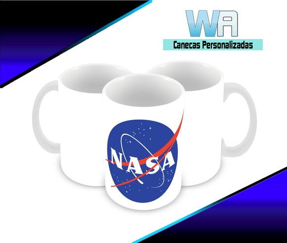 Caneca Polímero Nasa Personalizada