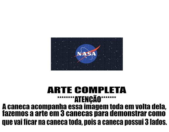 Caneca Polímero Nasa Personalizada