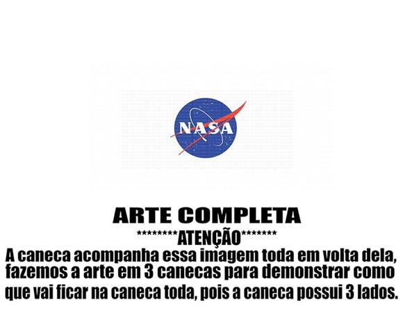 Caneca Polímero Nasa Personalizada