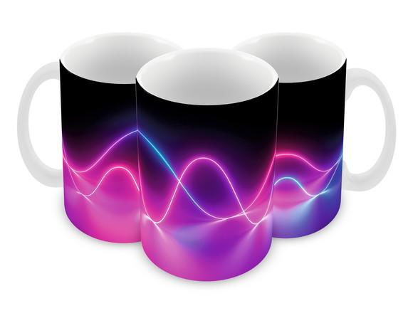 Caneca Polímero Neon Personalizada