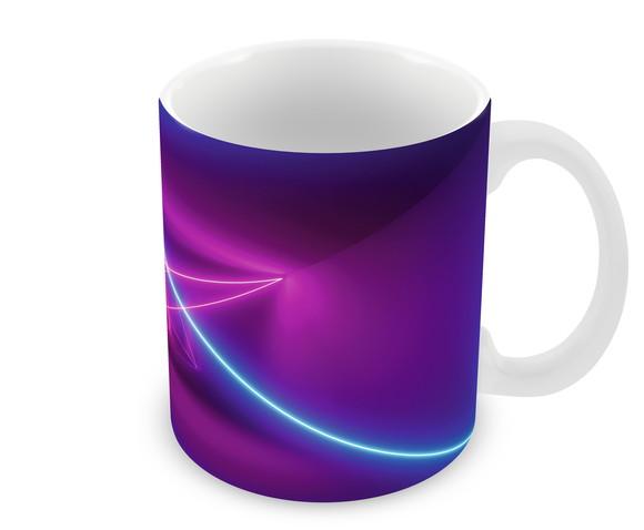 Caneca Polímero Neon Personalizada