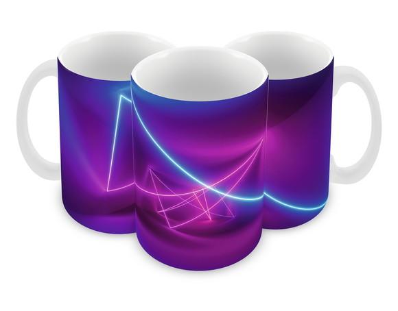 Caneca Polímero Neon Personalizada