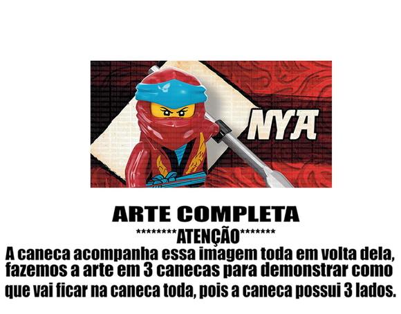 Caneca Polímero Ninjago Personalizada
