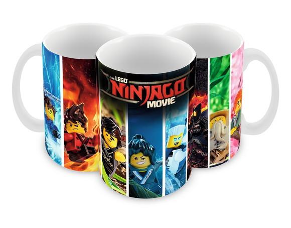 Caneca Polímero Ninjago Personalizada