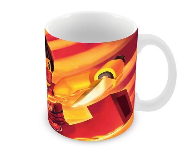Caneca Polímero Ninjago Personalizada