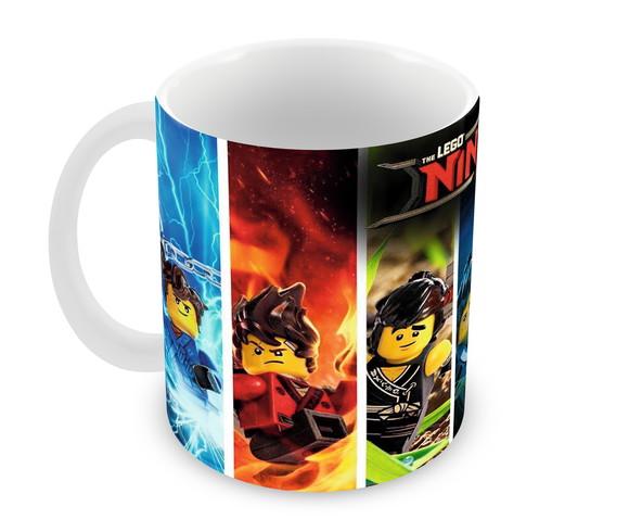 Caneca Polímero Ninjago Personalizada