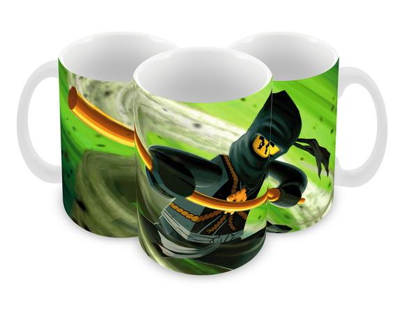 Caneca Polímero Ninjago Personalizada