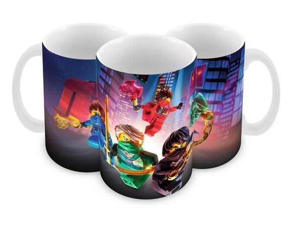 Caneca Polímero Ninjago Personalizada
