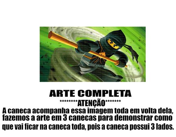 Caneca Polímero Ninjago Personalizada