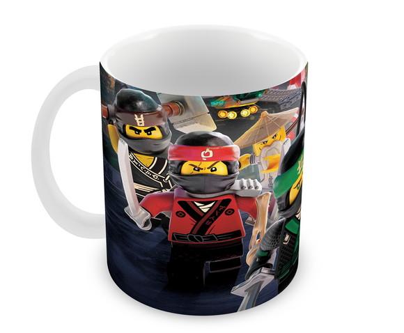 Caneca Polímero Ninjago Personalizada