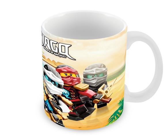 Caneca Polímero Ninjago Personalizada
