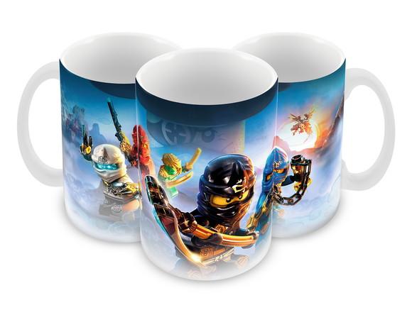 Caneca Polímero Ninjago Personalizada