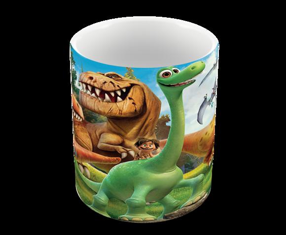Caneca Polímero o Bom Dinossauro Personalizada