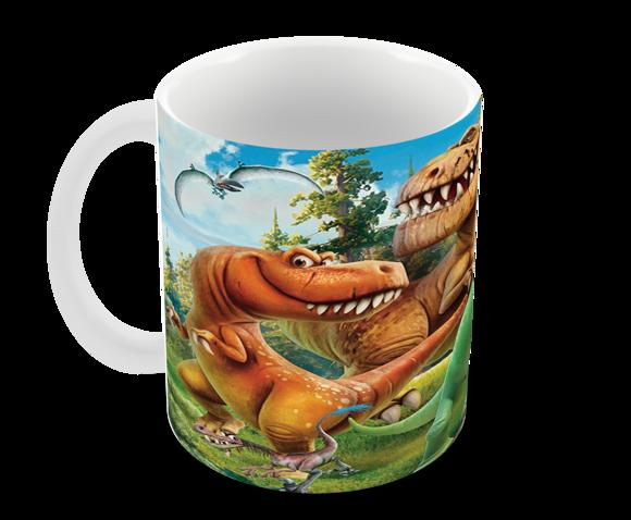 Caneca Polímero o Bom Dinossauro Personalizada