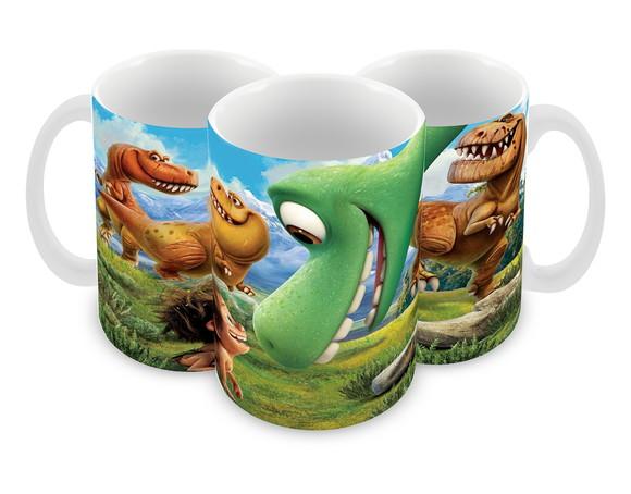 Caneca Polímero o Bom Dinossauro Personalizada