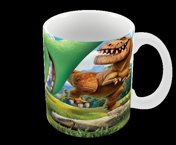 Caneca Polímero o Bom Dinossauro Personalizada