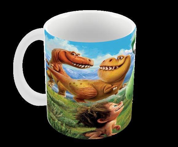 Caneca Polímero o Bom Dinossauro Personalizada