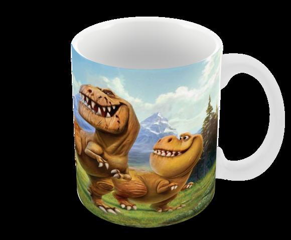 Caneca Polímero o Bom Dinossauro Personalizada