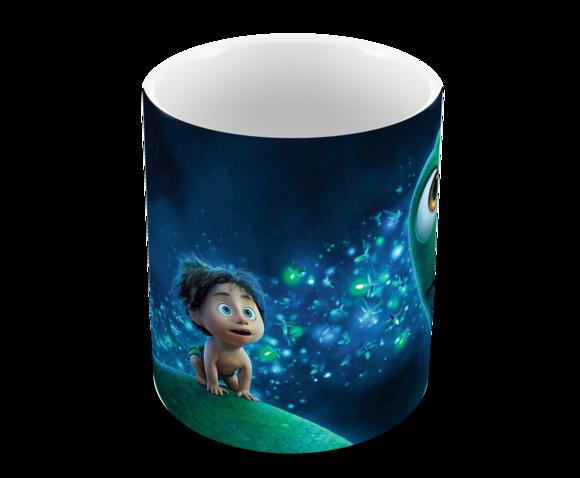 Caneca Polímero o Bom Dinossauro Personalizada