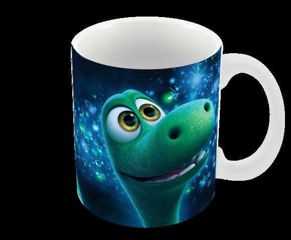 Caneca Polímero o Bom Dinossauro Personalizada