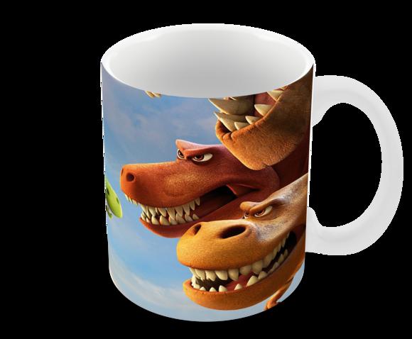 Caneca Polímero o Bom Dinossauro Personalizada