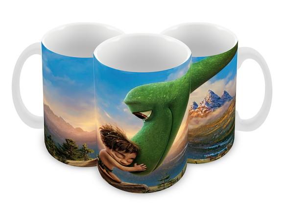 Caneca Polímero o Bom Dinossauro Personalizada