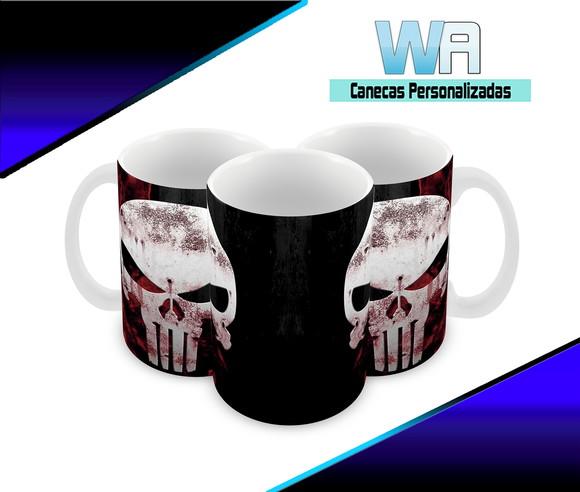 Caneca Polímero o Justiceiro Personalizada