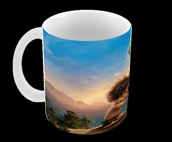 Caneca Polímero o Bom Dinossauro Personalizada