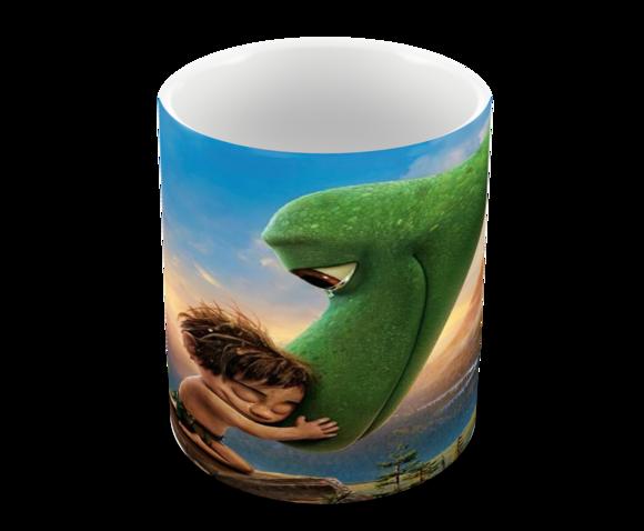 Caneca Polímero o Bom Dinossauro Personalizada