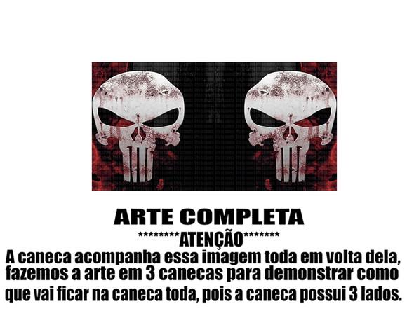 Caneca Polímero o Justiceiro Personalizada