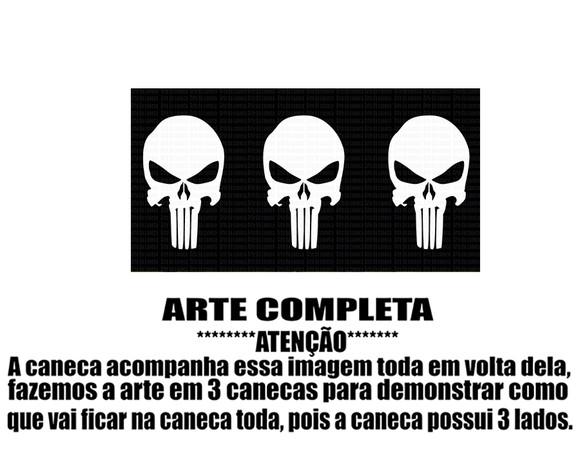 Caneca Polímero o Justiceiro Personalizada