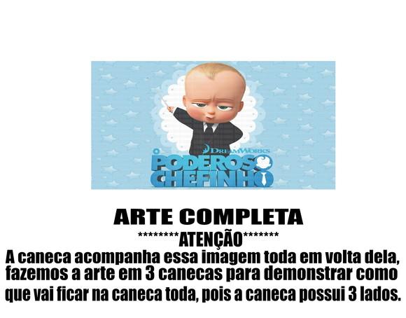 Caneca Polímero o Poderoso Chefinho Personalizada
