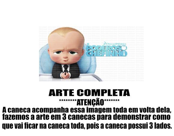 Caneca Polímero o Poderoso Chefinho Personalizada