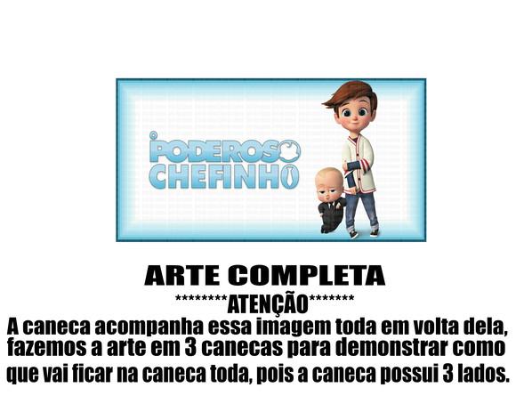 Caneca Polímero o Poderoso Chefinho Personalizada
