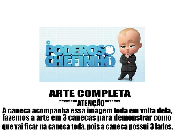 Caneca Polímero o Poderoso Chefinho Personalizada