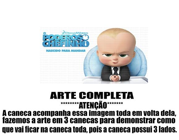 Caneca Polímero o Poderoso Chefinho Personalizada