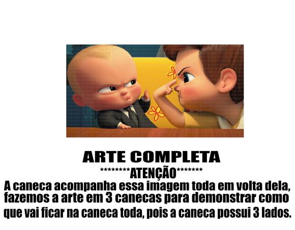 Caneca Polímero o Poderoso Chefinho Personalizada