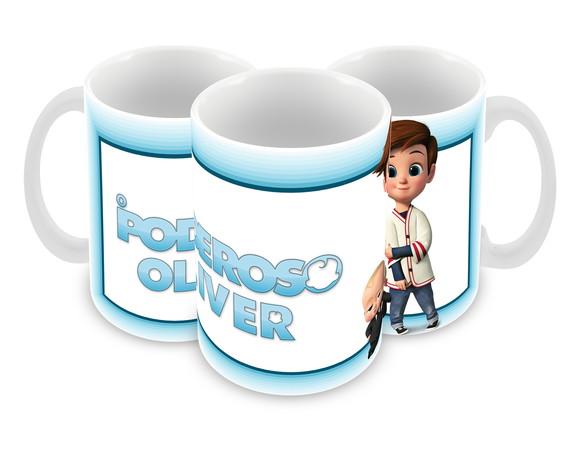 Caneca Polímero o Poderoso Chefinho Seu Nome Personalizada