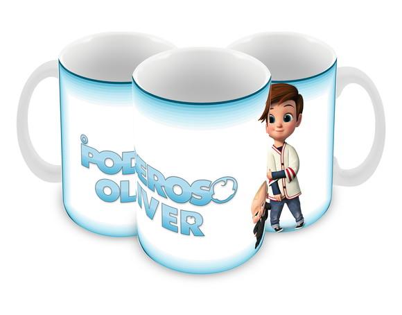 Caneca Polímero o Poderoso Chefinho Seu Nome Personalizada