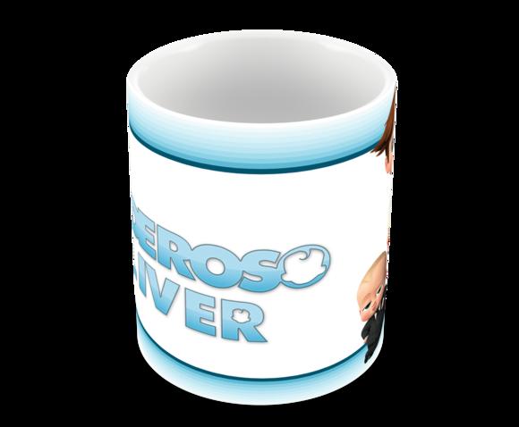 Caneca Polímero o Poderoso Chefinho Seu Nome Personalizada