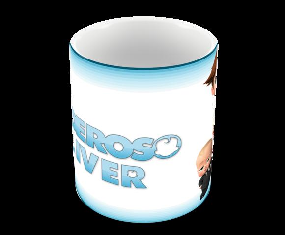 Caneca Polímero o Poderoso Chefinho Seu Nome Personalizada