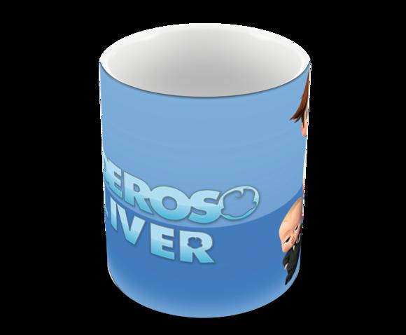 Caneca Polímero o Poderoso Chefinho Seu Nomepersonalizada