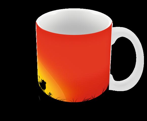 Caneca Polímero o Rei Leão Hakuna Matata Personalizada
