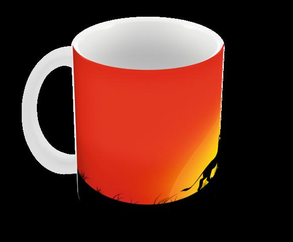 Caneca Polímero o Rei Leão Hakuna Matata Personalizada