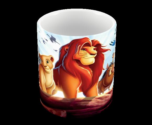 Caneca Polímero o Rei Leão com Nome Personalizada