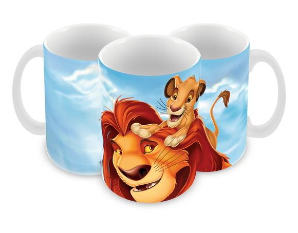 Caneca Polímero o Rei Leão Personalizada