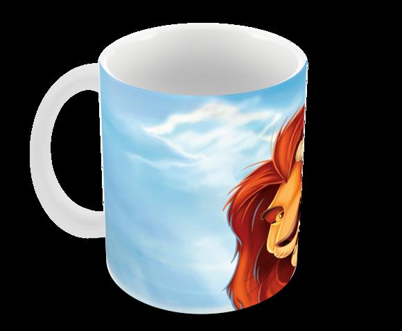 Caneca Polímero o Rei Leão Personalizada