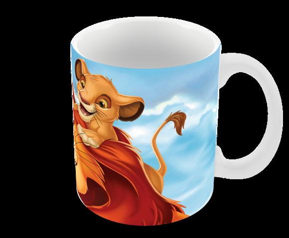 Caneca Polímero o Rei Leão Personalizada