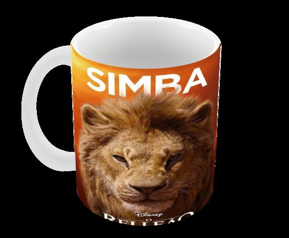 Caneca Polímero o Rei Leão Personalizada