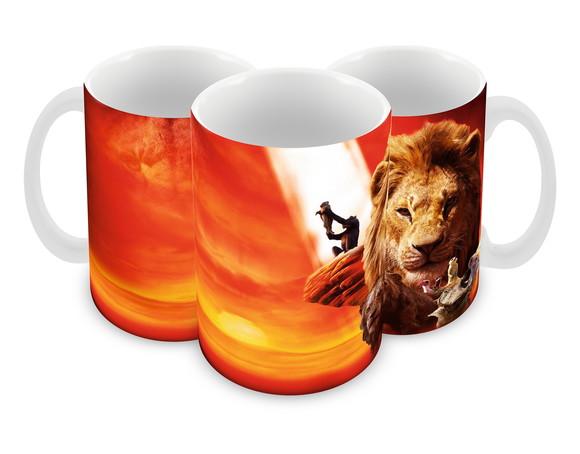 Caneca Polímero o Rei Leão Personalizada